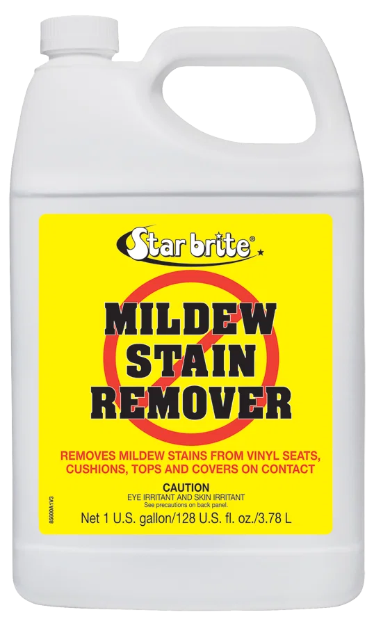 085600N – STAR BRITE Mildew Stain Remover, Used To Remove Mildew Stains From Vinyl Covers/ Headliners/ Cushions 1 Gal...